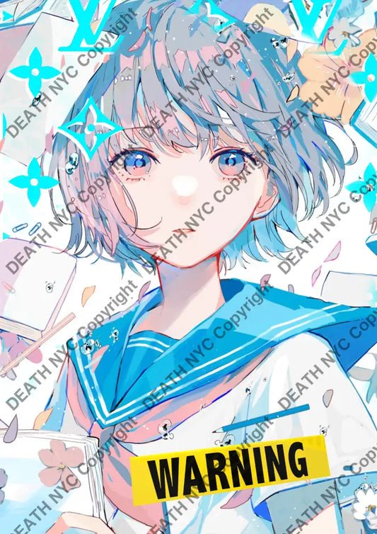 ’DEATHBE686’’ 45x32cm (Edition of 100*) (2025) sailor Art Print