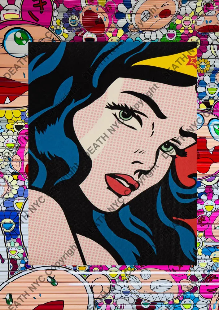 ’DEATHBE79’’ 45x32cm (Edition of 100*) (2025) wonder Art Print