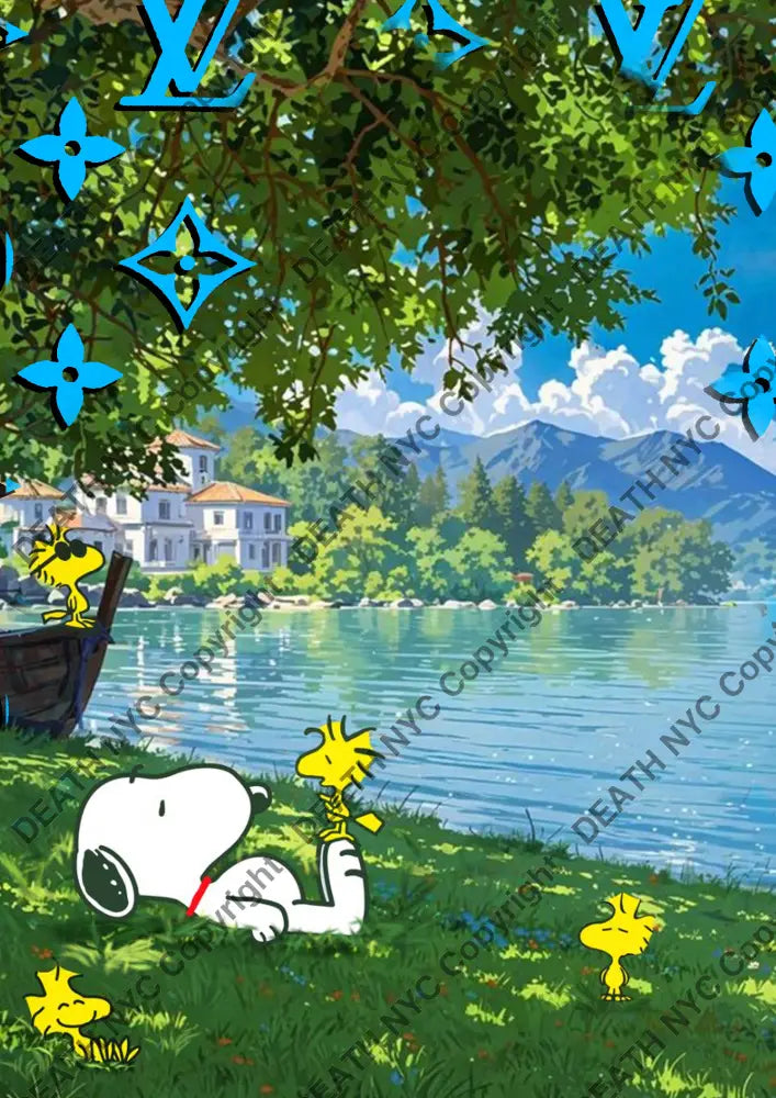 ’DEATHBE858’’ silly 45x32cm (2025) Art Print