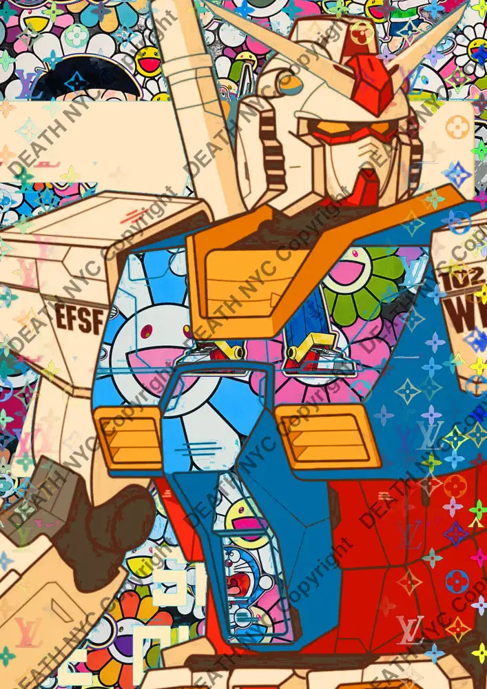 ’DEATHBE936’’ 45x32cm (Edition of 100*) (2025) gund Art Print