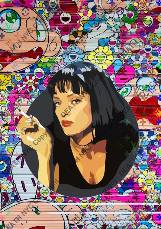 ’DEATHBE958’’ 45x32cm (Edition of 100*) (2025) pulp Art Print