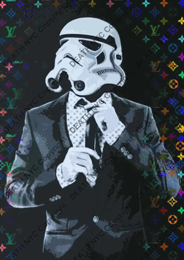 ’DEATHBE966’’ 45x32cm (Edition of 100*) (2025) troop Art Print