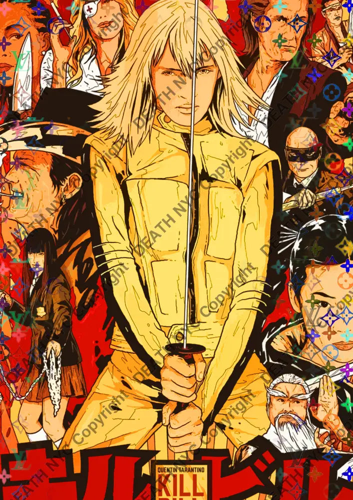 ’DEATHBE967’’ 45x32cm (Edition of 100*) (2025) kill Art Print