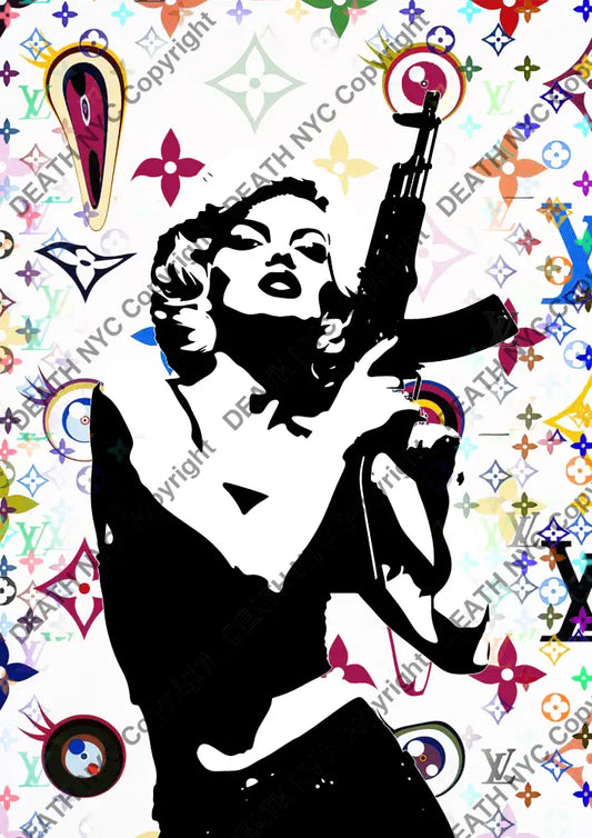 ’DEATHBE969’’ 45x32cm (Edition of 100*) (2025) monr Art Print