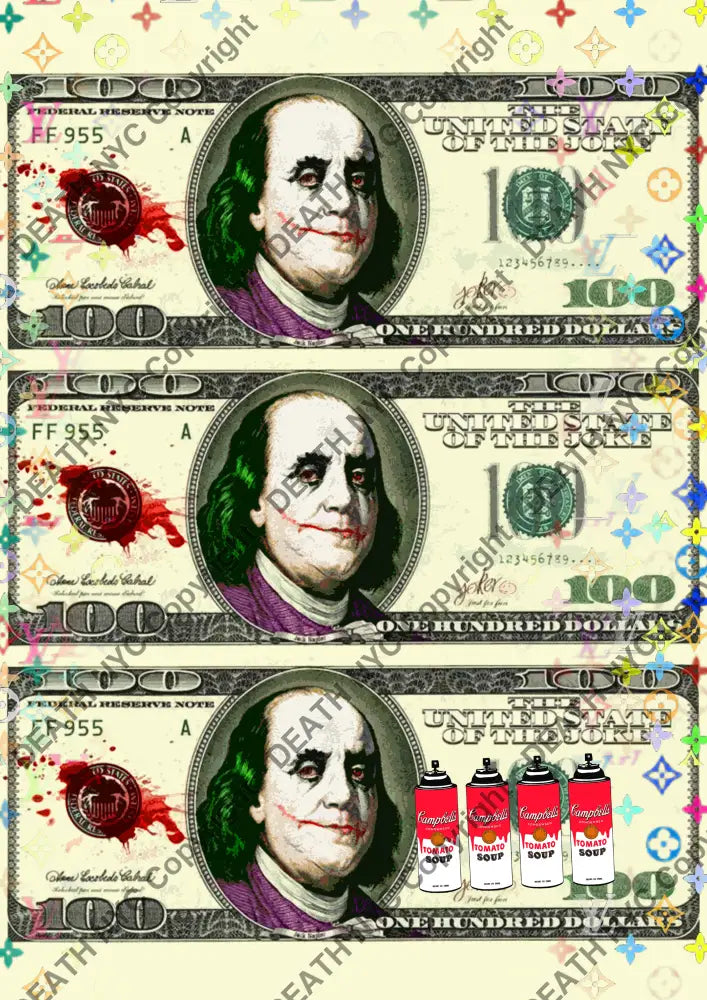 ’DEATHBE983’’ 45x32cm (Edition of 100*) (2025) usd Art Print