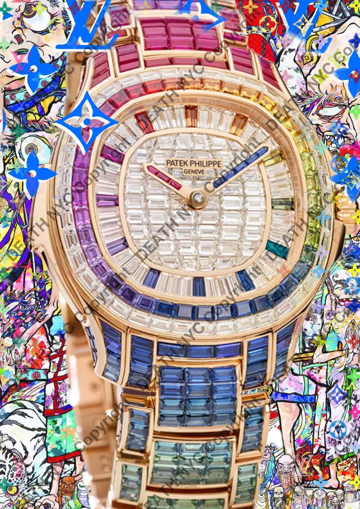 ’DEATHBF135’’ 45x32cm (Edition of 100*) (2025) pat Art Print