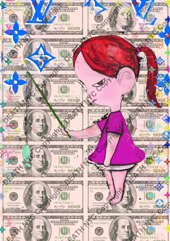 ’DEATHBF142’’ 45x32cm (Edition of 100*) (2025) cute Art Print
