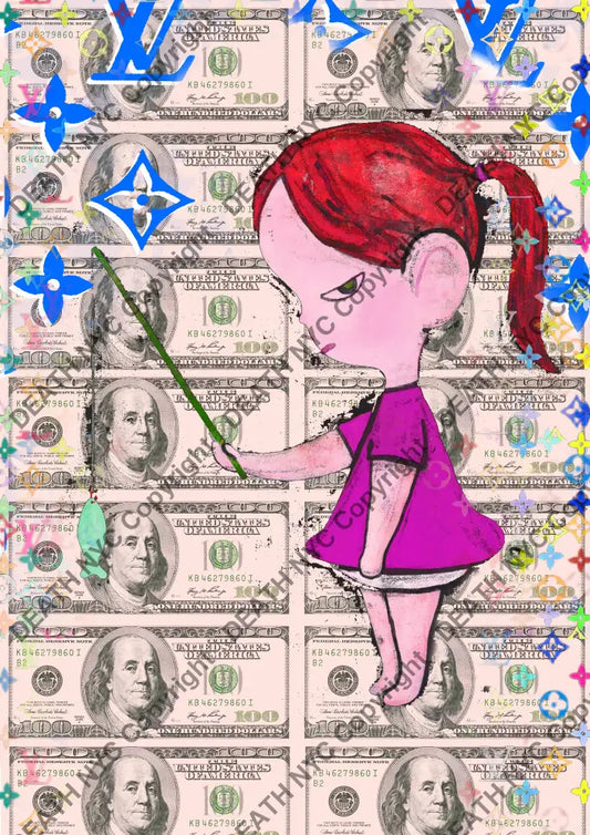 ’DEATHBF142’’ 45x32cm (Edition of 100*) (2025) cute Art Print