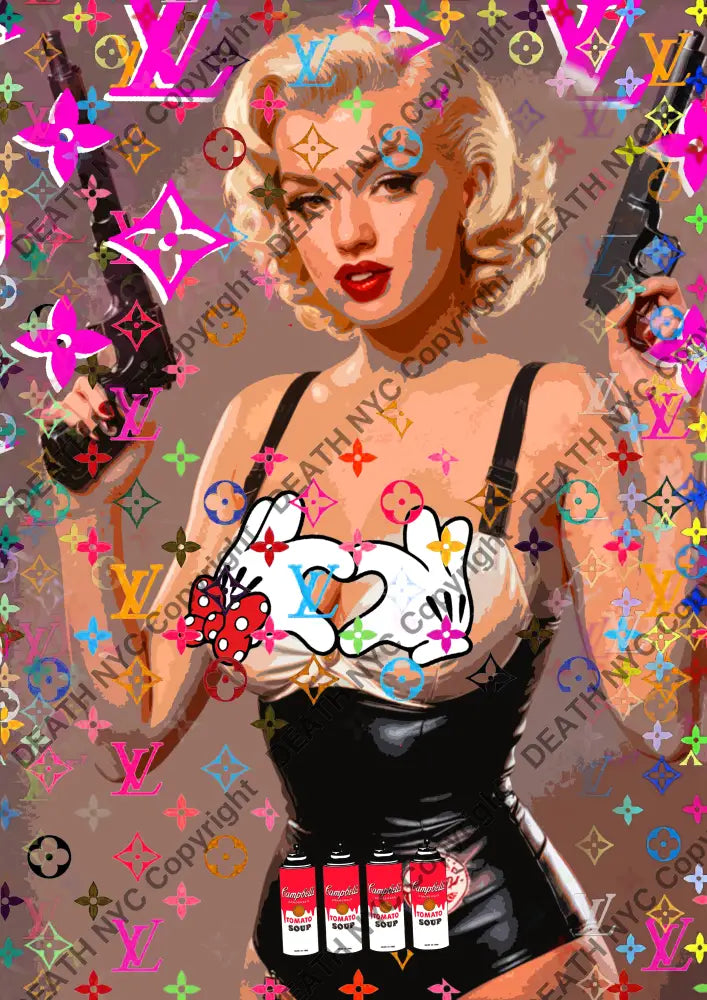 ’DEATHBF159’’ 45x32cm (Edition of 100*) (2025) monr Art Print