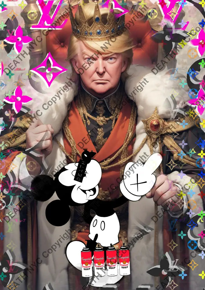 ’DEATHBF161’’ 45x32cm (Edition of 100*) (2025) tr p Art Print