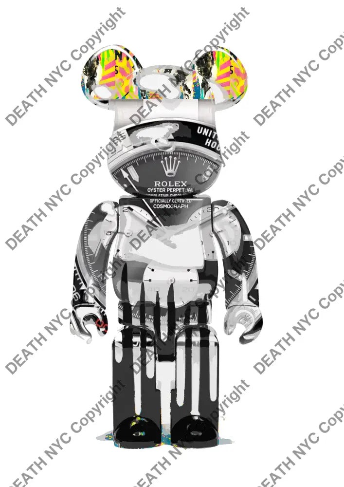’DEATHBF165’’ 45x32cm (Edition of 100*) (2025) bear Art Print