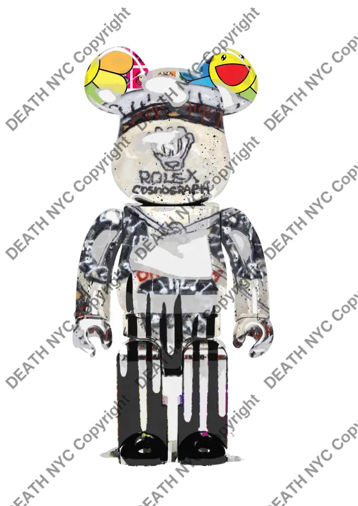 ’DEATHBF166’’ 45x32cm (Edition of 100*) (2025) bear Art Print