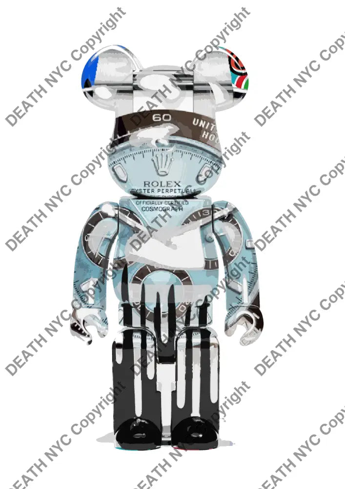 ’DEATHBF174’’ 45x32cm (Edition of 100*) (2025) bear Art Print