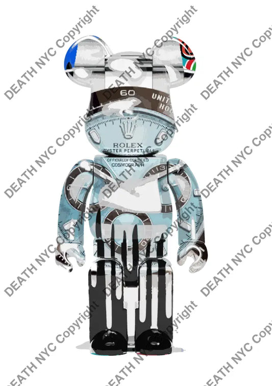 ’DEATHBF174’’ 45x32cm (Edition of 100*) (2025) bear Art Print