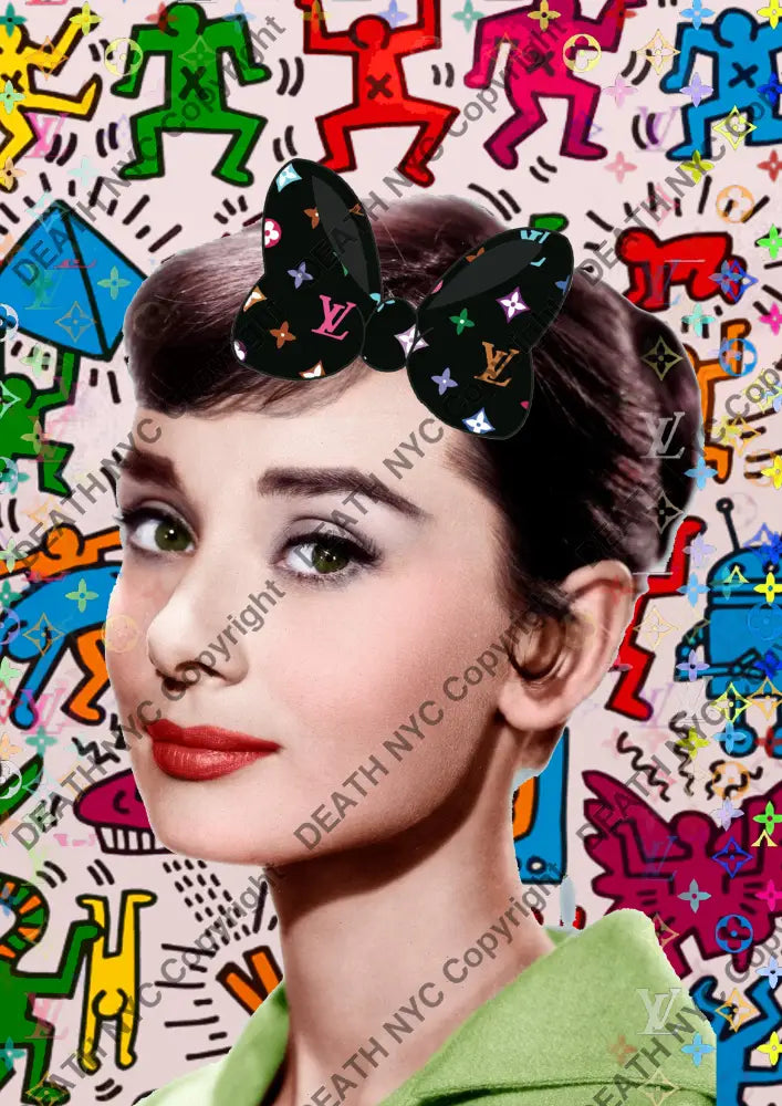 ’DEATHBF191’’ 45x32cm (Edition of 100*) (2025) audrey Art Print