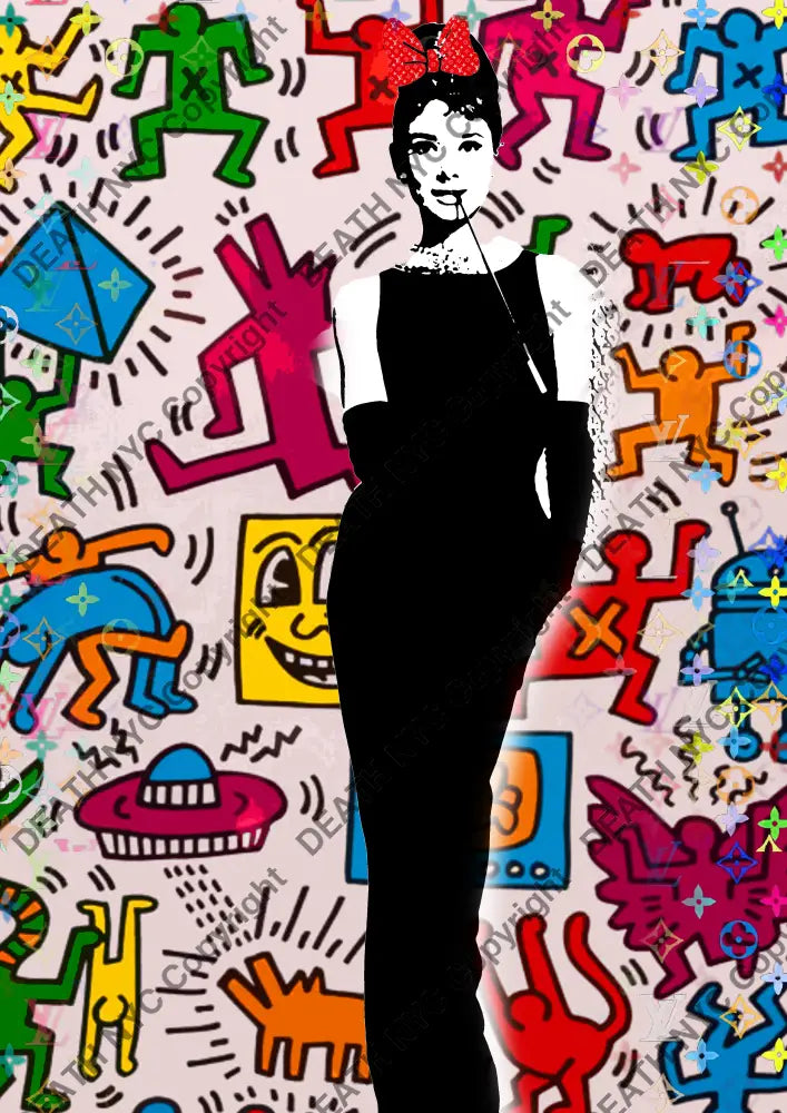 ’DEATHBF192’’ 45x32cm (Edition of 100*) (2025) audrey Art Print