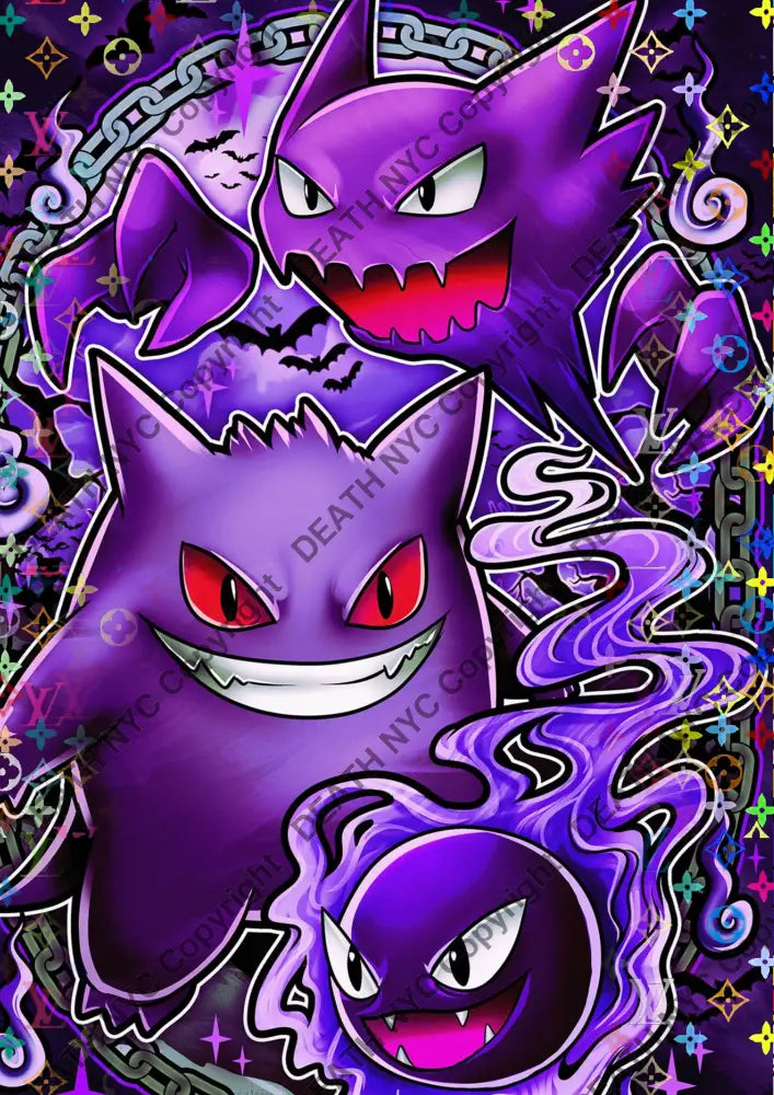 ’DEATHBF205’’ 45x32cm (Edition of 100*) (2025) p k Art Print