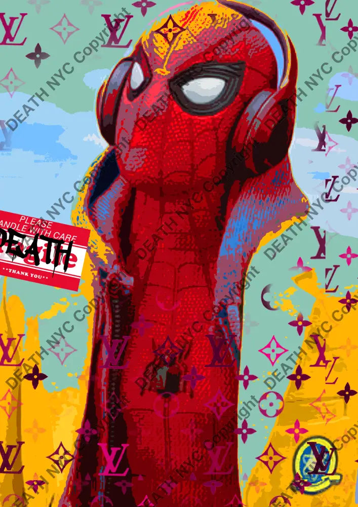 ’DEATHBF227’’ 29x21cm (Edition of 100*) (2025) spider Art Print