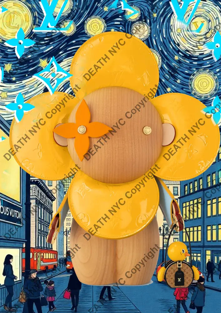 ’DEATHBF241’’ 45x32cm (Edition of 100*) (2025) viv Art Print