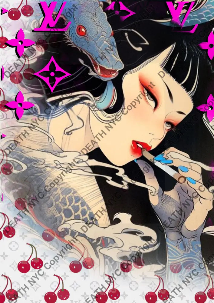 ’DEATHBF263’’ 45x32cm (Edition of 100*) (2025) jap Art Print