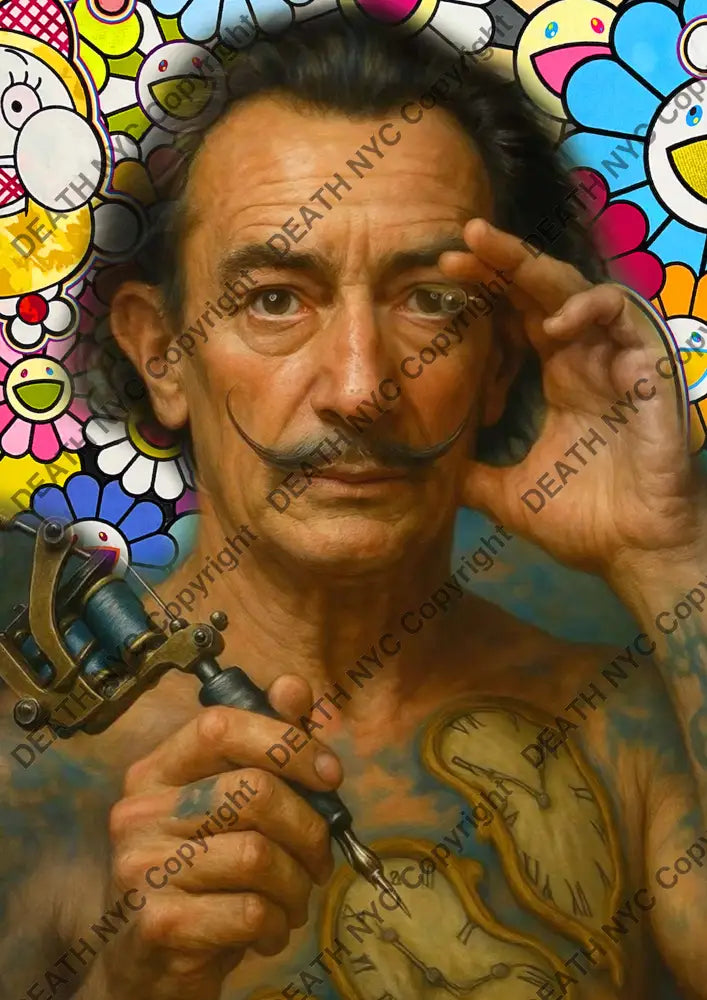 ’DEATHBF403’’ 45x32cm (Edition of 100*) (2025) dali Art Print