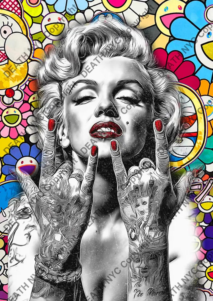 ’DEATHBF405’’ 45x32cm (Edition of 100*) (2025) monr Art Print