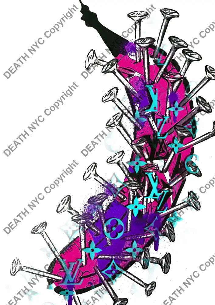 ’DEATHBF409’’ 45x32cm (Edition of 100*) (2025) bank banana Art Print