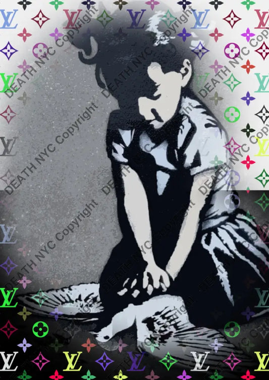 ’DEATHBF416’’ 45x32cm (Edition of 100*) (2025) bank Art Print