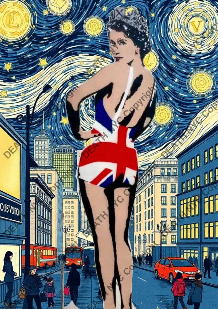 ’DEATHBF419’’ 45x32cm (Edition of 100*) (2025) queen Art Print