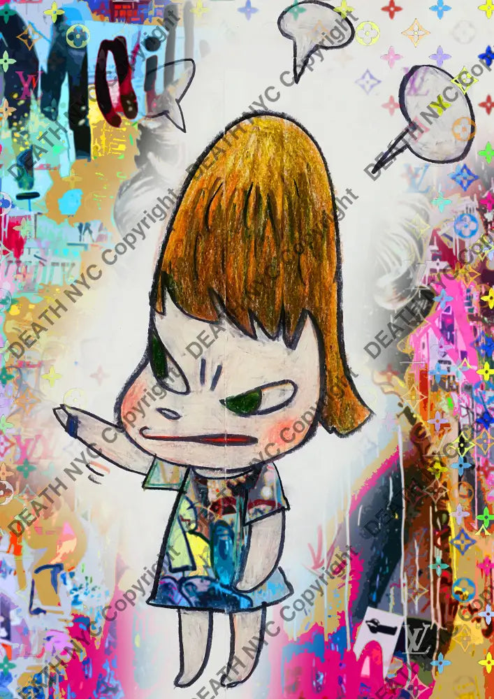 ’DEATHB42’’ 45x32cm (Edition of 100*) (2025) cute Art Print
