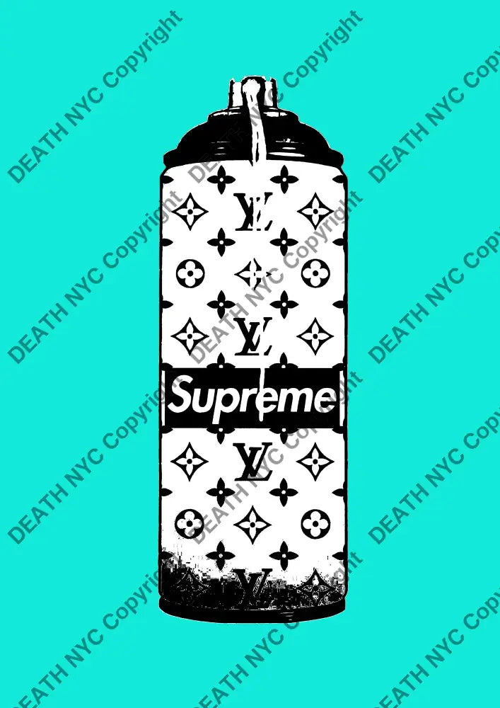 ’DEATHBF426’’ 45x32cm (Edition of 100*) (2025) spray Art Print