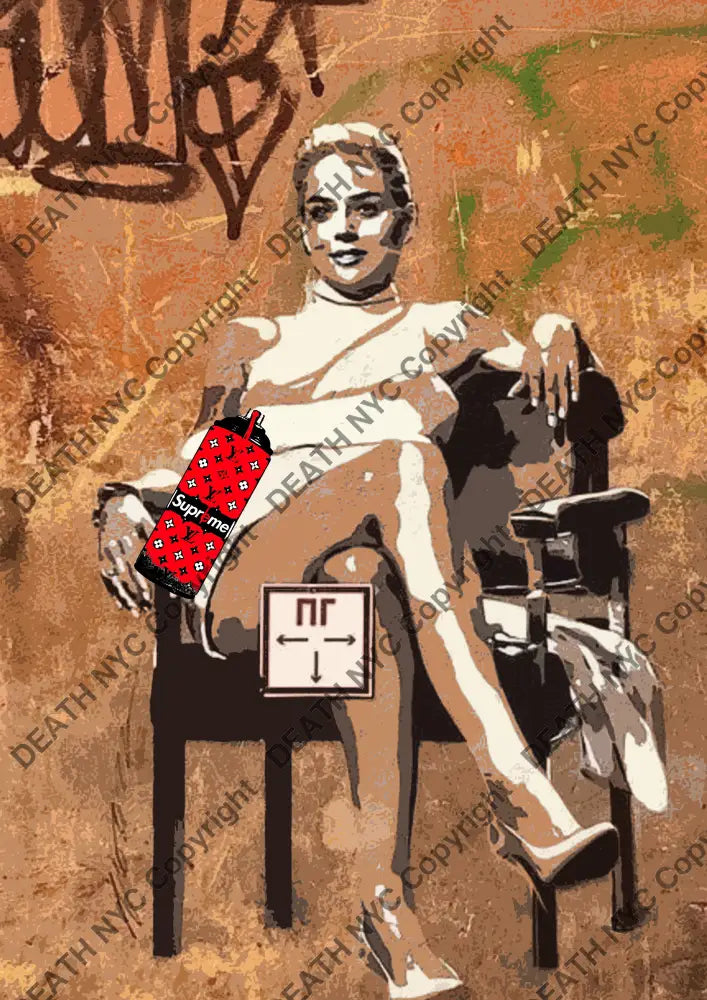’DEATHBF429’’ 45x32cm (Edition of 100*) (2025) bank Art Print