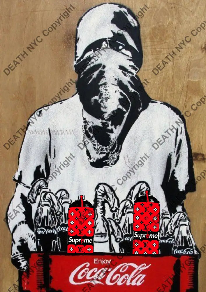 ’DEATHBF431’’ 45x32cm (Edition of 100*) (2025) bank Art Print