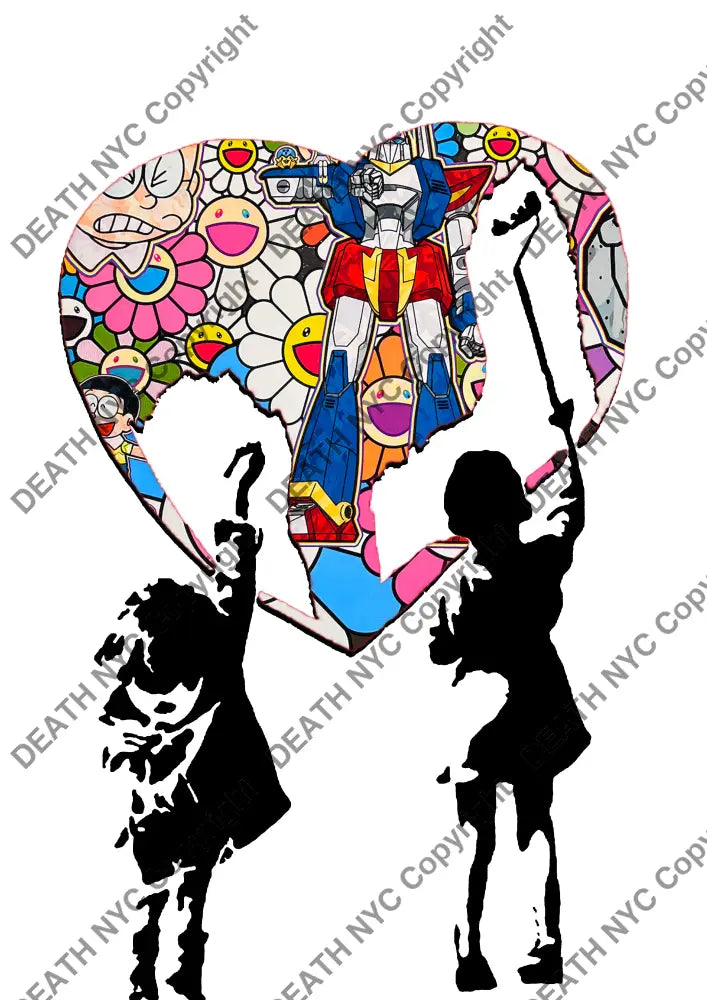 ’DEATHBF465 45x32cm (Edition of 100*) (2025) bank Art Print
