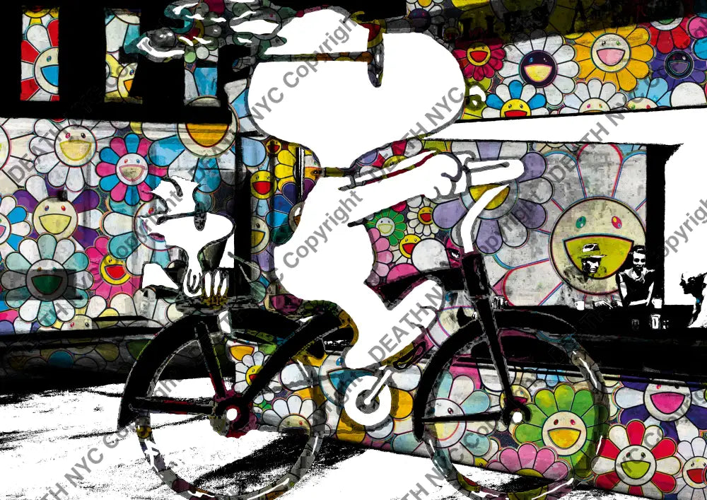 ’DEATHBF520’’ 45x32cm (Edition of 100*) (2025) silly Art Print