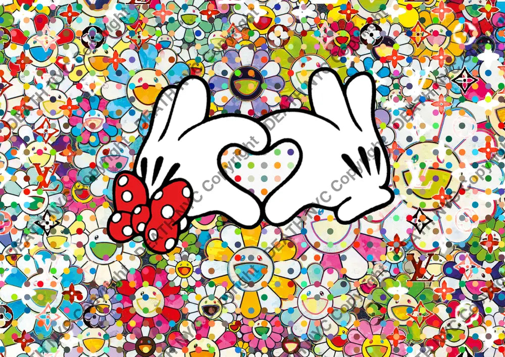 ’DEATHBF529’’ 45x32cm (Edition of 100*) (2025) mouse Art Print