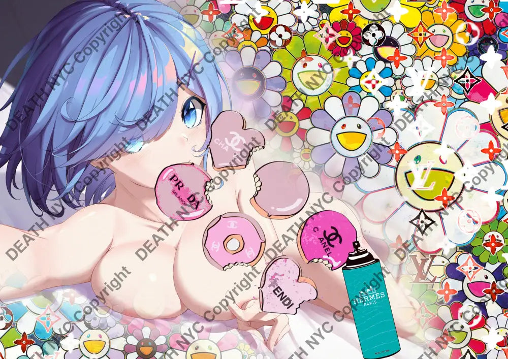 ’DEATHBF531’’ 45x32cm (Edition of 100*) (2025) re i Art Print