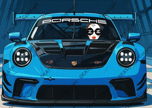 ’DEATHBF553’’ 45x32cm (Edition of 100*) (2025) porc Art Print