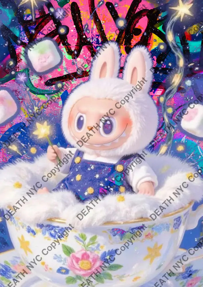 ’DEATHBF607’’ 45x32cm (Edition of 100*) (2025) l b b Art Print