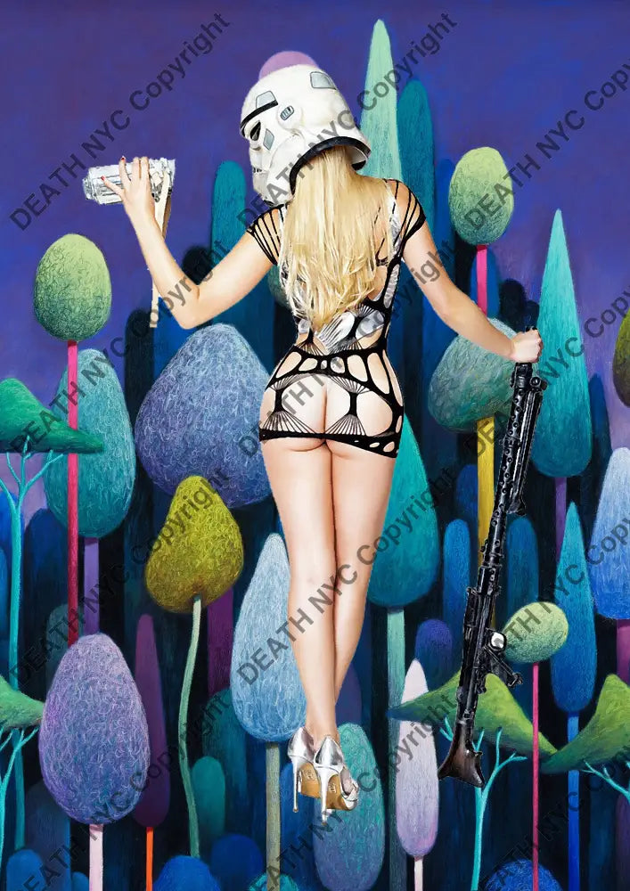 ’DEATHBF630’’ 45x32cm (Edition of 100*) (2025) troop Art Print