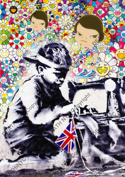 ’DEATHBF659’’ 45x32cm (Edition of 100*) (2025)bank Art Print