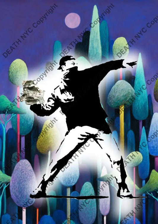 ’DEATHBF661’’’ 45x32cm (Edition of TEN) (2025) bank Art Print