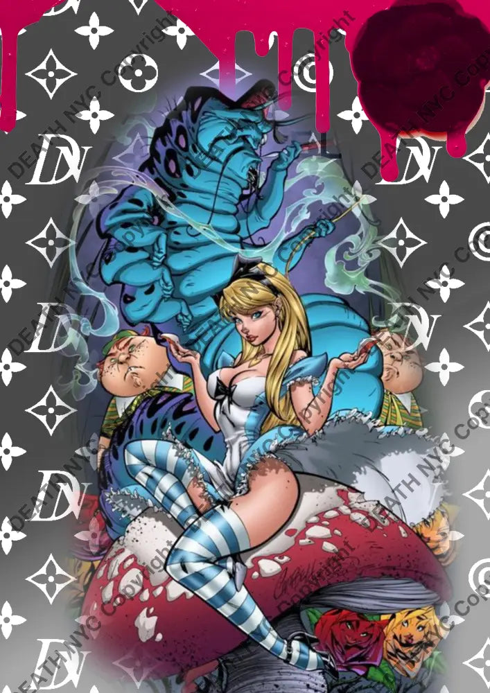 ’DEATHBF676’’ 45x32cm (Edition of 100*) (2025) alice Art Print