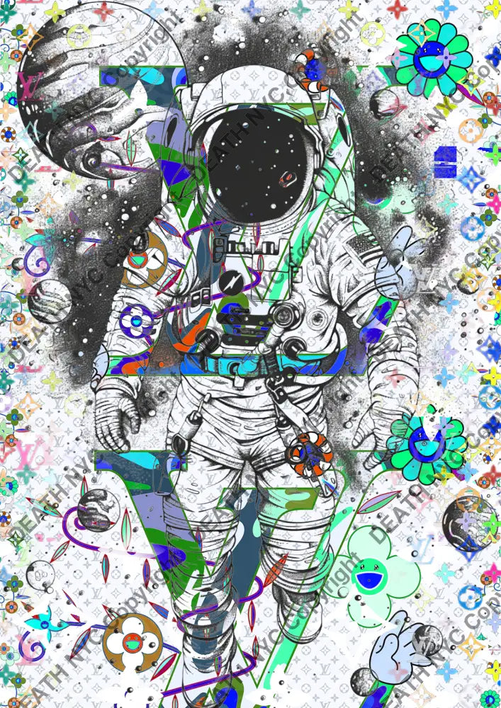 ’DEATHBF68’’ 45x32cm (Edition of 100*) (2025) astro Art Print