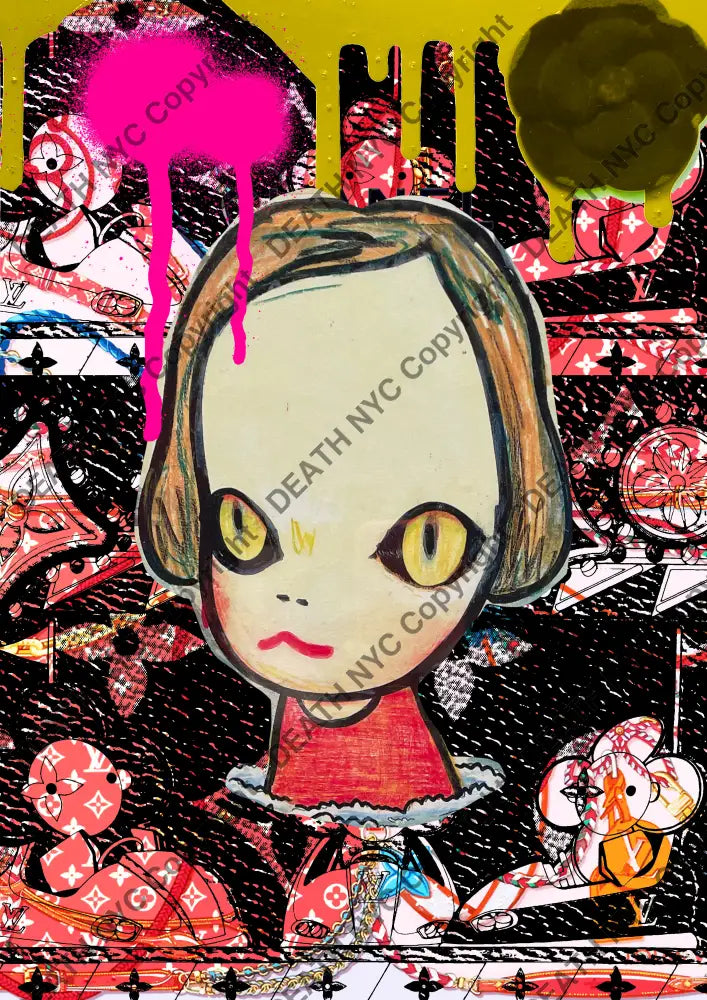 ’DEATHBF693’’ 45x32cm (Edition of 100*) (2025) cute Art Print