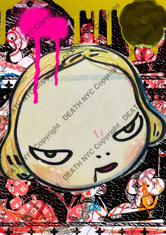 ’DEATHBF694’’ 45x32cm (Edition of 100*) (2025) cute Art Print