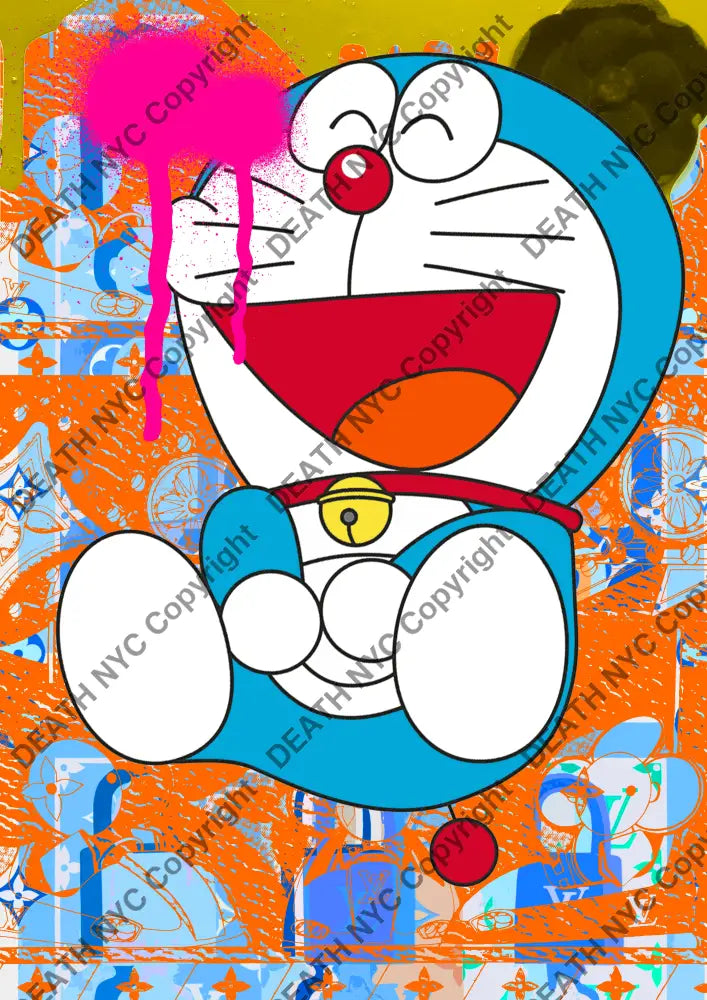 ’DEATHBF698’’ 45x32cm (Edition of 100*) (2025) dmon Art Print
