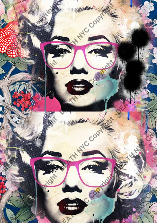 ’DEATHBF809’’ 45x32cm (Edition of 100*) (2025) monr Art Print