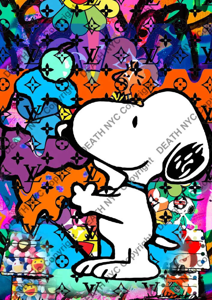 ’DEATHBG27’’ 45x32cm (Edition of 100*) (2025) silly Art Print