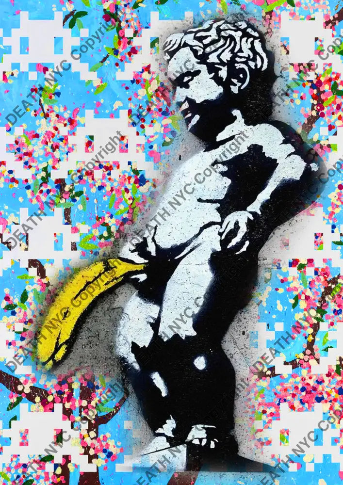 ’DEATHBG45’’ 45x32cm (Edition of 100*) (2025) bank Art Print